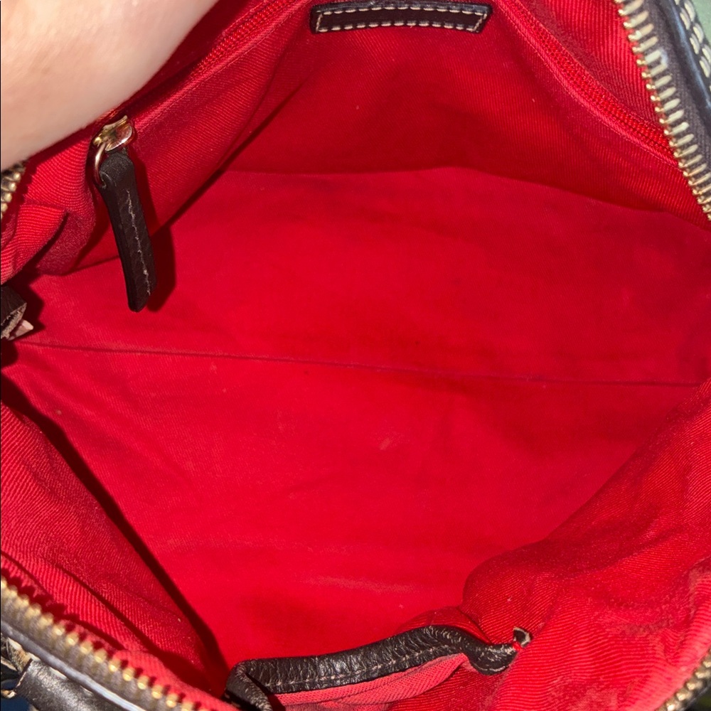Dooney & Bourke Plaid Satchel - Picture 8 of 11